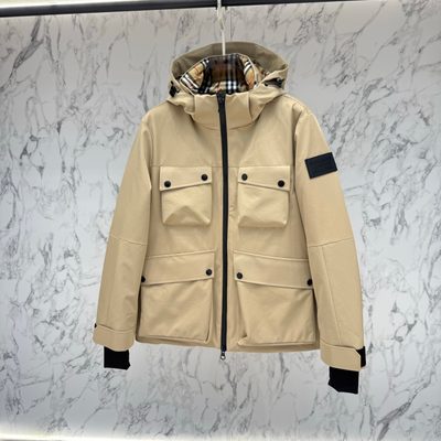 Burberry technical hooded field or puffer jacket — 7