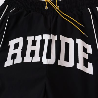 RHUDE Collegiate nylon logo shorts — 6