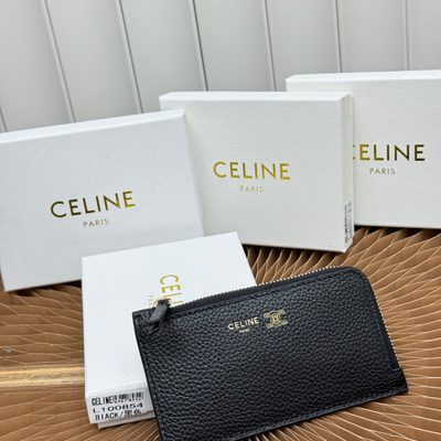 Celine Zipped Card Holder