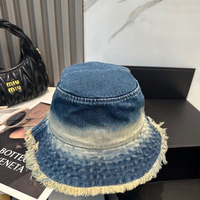 Chrome Hearts denim bucket hat — 3