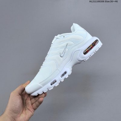Nike Air Max Plus "Triple White" trainers — 3