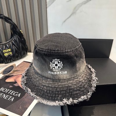 Chrome Hearts denim bucket hat — 6