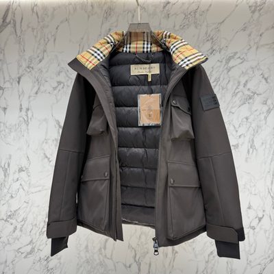 Burberry technical hooded field or puffer jacket — 5