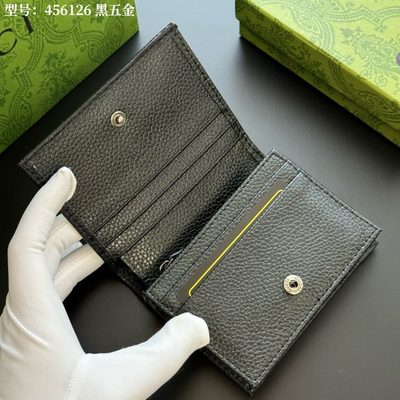 Gucci GG Marmont leather card case wallet — 7