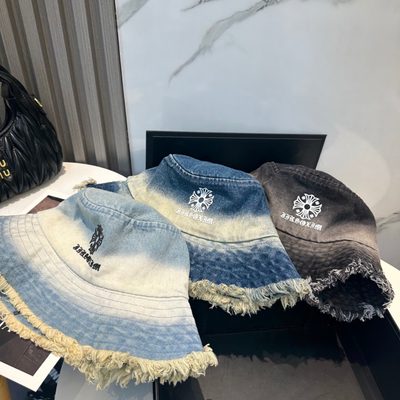 Chrome Hearts denim bucket hat — 9