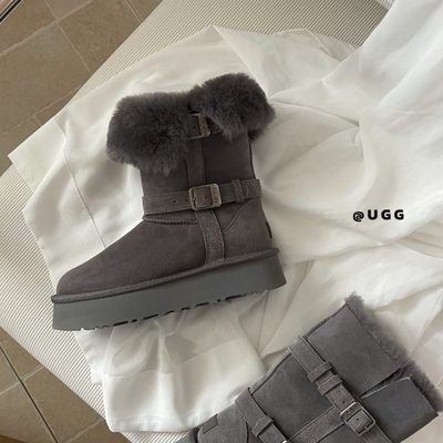 UGG Short Valerie Platform Boots — 3