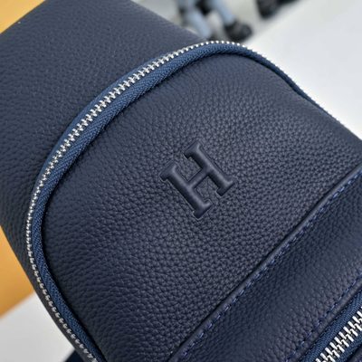 Hermes leather sling bag — 6