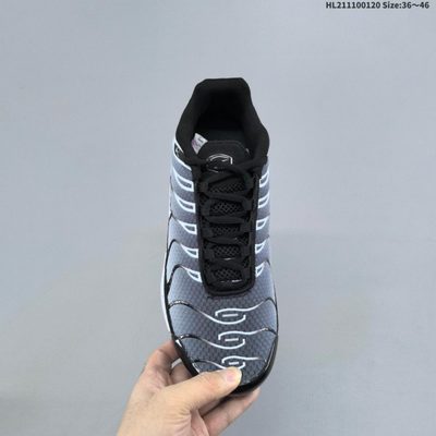 Nike Air Max Plus TN Smokes in black and white — 4
