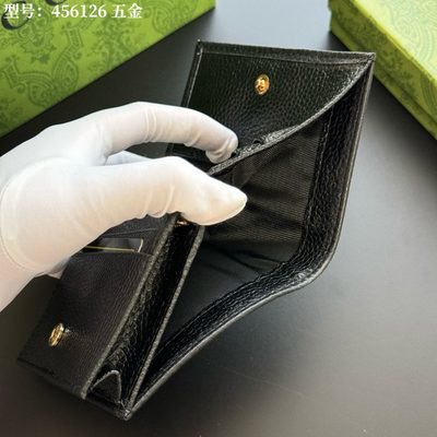 Gucci GG Marmont leather card case wallet — 8