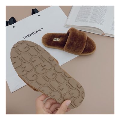 UGG sheepskin slides — 6