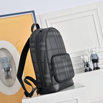 Burberry City Check backpack — 3