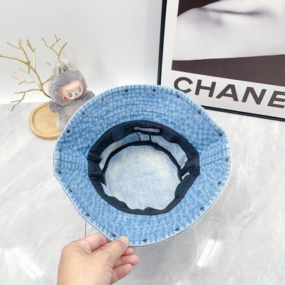 Chrome Hearts denim bucket hat — 9