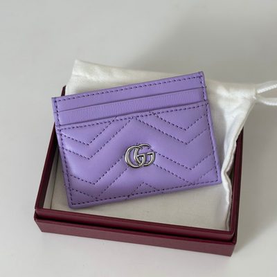 Gucci GG Marmont card case — 3