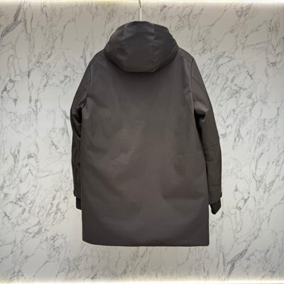 Burberry patch-pocket parka coats — 3