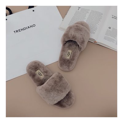 UGG sheepskin slides — 4