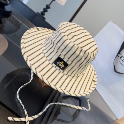 Chrome Hearts striped bucket hat — 3