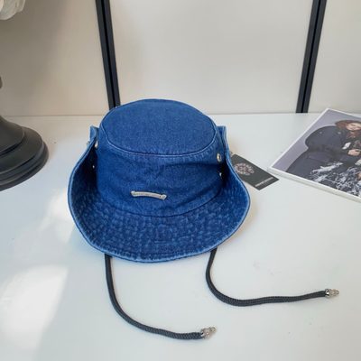 Chrome Hearts Denim Turbo Diesel Crank Bait Fishing Hat — 14