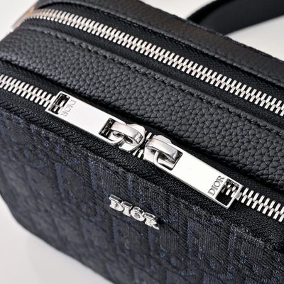 Dior Zipped Pouch with Strap — 5