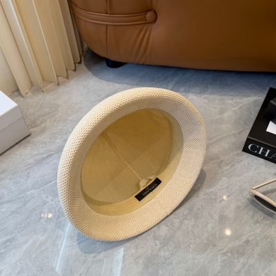 Chanel white cotton bucket hat — 4