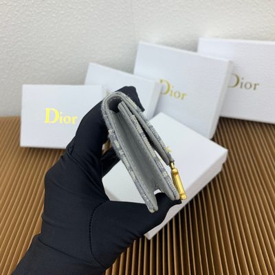 Dior Saddle Bloom card holder — 5