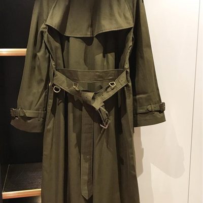 Burberry Long Gabardine Fitzrovia Trench Coat — 3