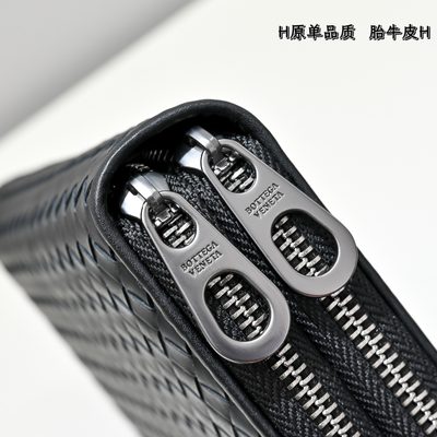 Bottega Veneta Intrecciato Zip Around Wallet — 5