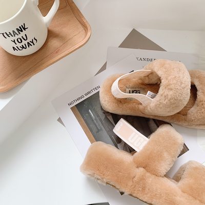 UGG Oh Yeah Lilac Bloom Slide Sandals — 3