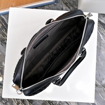 Bottega Veneta Intrecciato leather briefcase — 8