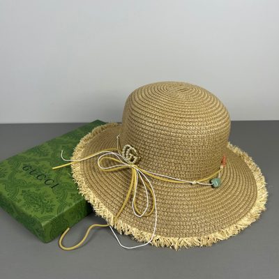 Gucci straw sun hats — 6