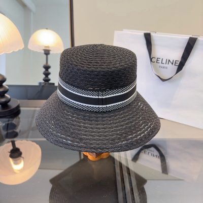 Dior D-Bobby straw bucket hat — 7