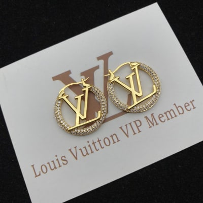Louis Vuitton Louise hoop earrings — 4