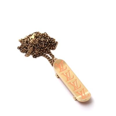Louis Vuitton Skateboard necklace