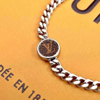 Louis Vuitton chain charm bracelet — 6