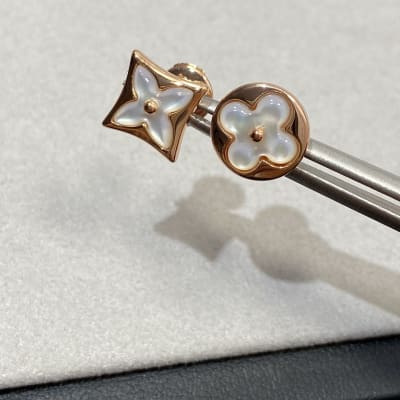 Louis Vuitton Color Blossom Star and Sun stud earrings