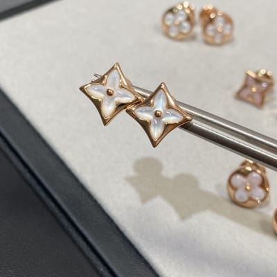 Louis Vuitton Color Blossom Star and Sun stud earrings — 5